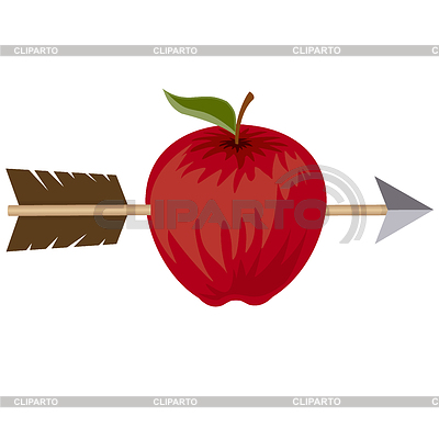 Apple With Arrow