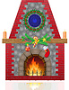 ID 3445057 | Fireplace with christmas decorations | Stock Vector Graphics ID 3445057 | Fireplace with christmas decorations | Stock Vector Graphics | CLIPARTO