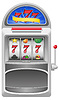 Vector clipart: slot machine