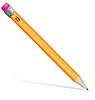 Vector clipart: pencil