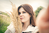 Photo 300 DPI: woman taking selfie