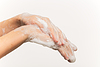 Washing female hands | Stock Foto