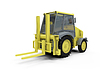 Construction truck view | Stock Illustration