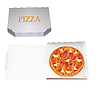 Pizza in Pappschachteln | Stock Foto