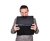 Photo 300 DPI: angry businessman
