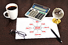 Plan business strategy | Stock Foto
