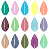 Vector clipart: Vintage colors