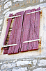 Alte hölzerne Fensterläden | Stock Foto