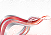 Vector clipart: red and silver background