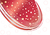 Vector clipart: blue background with star