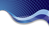 Vector clipart: blue template with texture