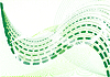 Vector clipart: abstract green background