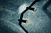 Schatten zum Nieten von Eisenplatten | Stock Foto