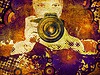 El fotógrafo chica grunge | Ilustración