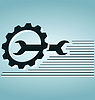 ID 5166433 | Wrench and gears | Stock Vector Graphics ID 5166433 | Wrench and gears | Stock Vector Graphics | CLIPARTO