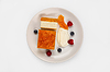 Quark mit Gelee und Beeren | Stock Foto