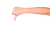 Gestikulieren der Hand | Stock Foto