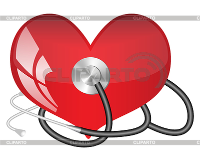Medical stethoscope and heart | High resolution stock photo |ID 3431022