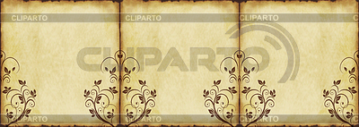 Old paper background with ornaments | High resolution stock photo |ID 4595016
