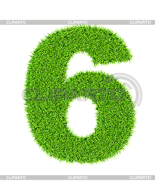 Grass number  | High resolution stock illustration |ID 4632379