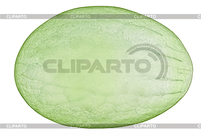 Rebanada translúcida de fruta de la uva verde, macro | Foto de alta resolución |ID 3480746