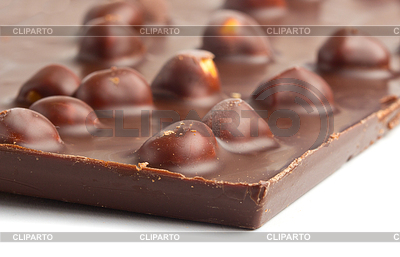Chocolate de todo con el fondo nueces | Foto de alta resolución |ID 3524224