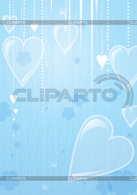 Heart Valentines Day background | Ilustración vectorial de stock |ID 3552205