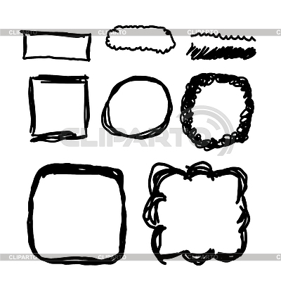Frames, lines and circle collection | Stock Vector Graphics |ID 5426838