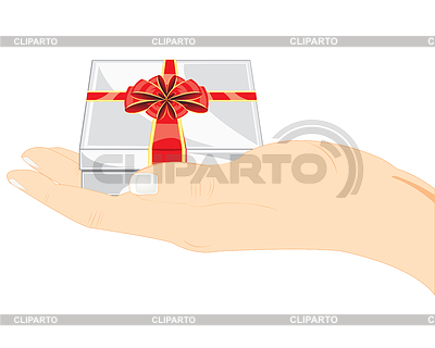 Gift in hand | Stock Vector Graphics |ID 5175657