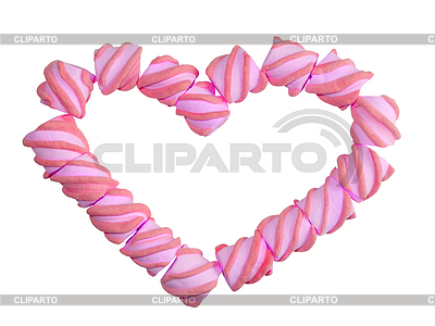 Heart of marshmallow  | High resolution stock photo |ID 3454576
