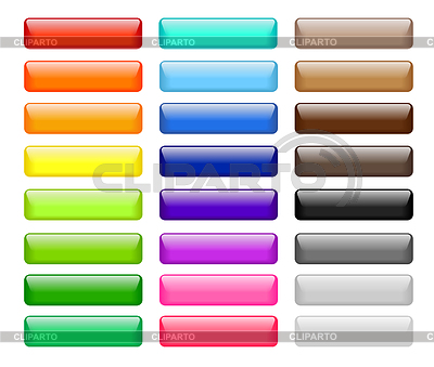 Botones de Web | Ilustración vectorial de stock |ID 3599099