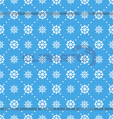 Seamless Wallpaper with Beautiful Snowflakes, Winte | Stock Vector Graphics |ID 5448958