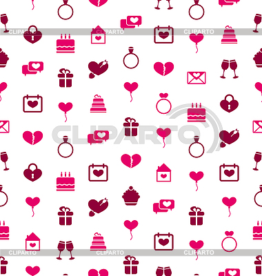 Fondo inconsútil con objetos tradicionales para | Ilustración vectorial de stock |ID 5534738