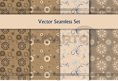 Seamless Patterns Set | Ilustración vectorial de stock |ID 5796832