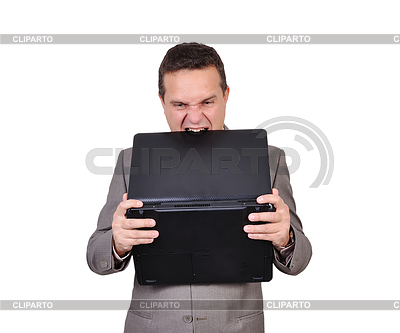 Angry businessman | High resolution stock photo |ID 3464462