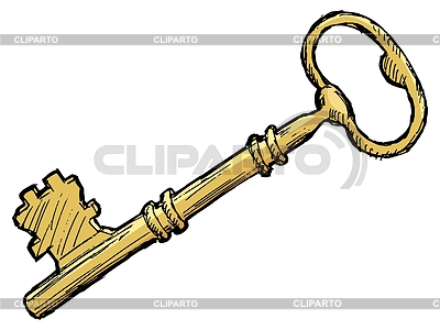 Key Vintage | Ilustración vectorial de stock |ID 3521373