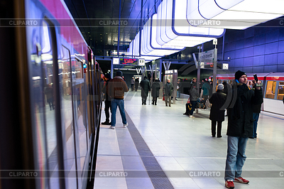 New Hafencity station in Hamburg | High resolution stock photo |ID 3506673