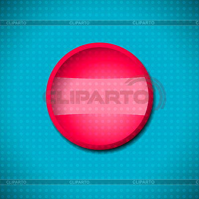Red Button-Rahmen | Stock Vektorgrafik |ID 3435827