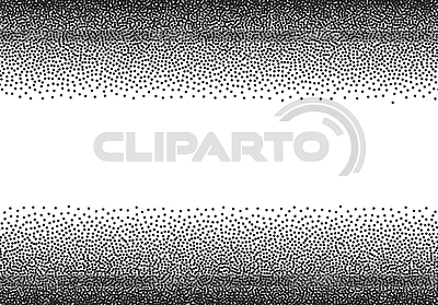 Dotwork gradiente de fondo, blanco y negro | Ilustración vectorial de stock |ID 6191301