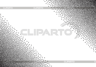Dotwork gradiente de fondo, blanco y negro | Ilustración vectorial de stock |ID 6229874