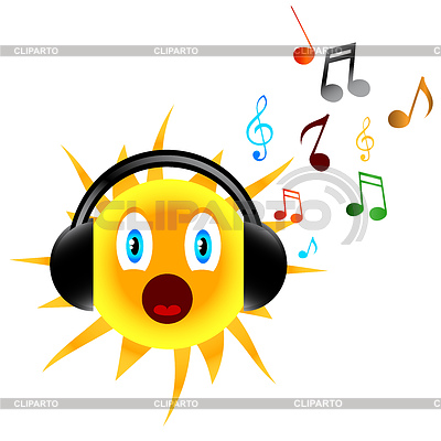 Sol Música | Ilustración vectorial de stock |ID 3561930