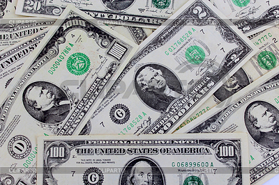 Many different dollar banknotes | High resolution stock photo |ID 3583339