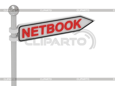 NETBOOK знак стрелки с буквами | Иллюстрация большого размера |ID 3596028