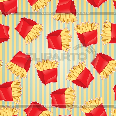 Fast food seamless pattern background | Stock Vector Graphics |ID 3675684