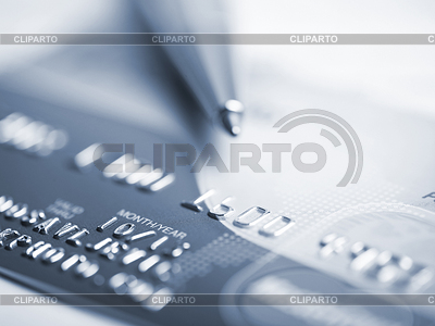 Credit Card and pen macro | High resolution stock photo |ID 3498162