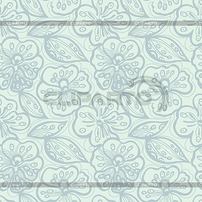Patrón floral inconsútil | Ilustración vectorial de stock |ID 3509235