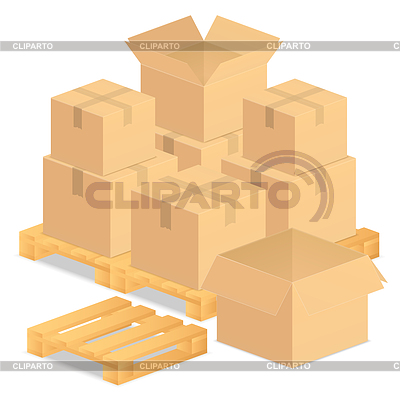 Kartons | Stock Vektorgrafik |ID 3584988