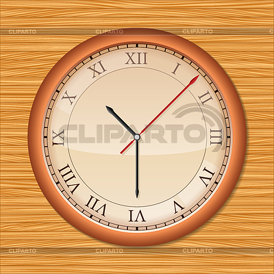 Reloj mural | Ilustración vectorial de stock |ID 3590119
