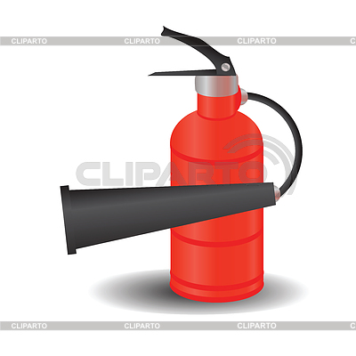 Extintor de incendios | Ilustración vectorial de stock |ID 3681293