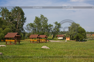 Hermoso parque es en verano en día soleado | Foto de alta resolución |ID 3669887